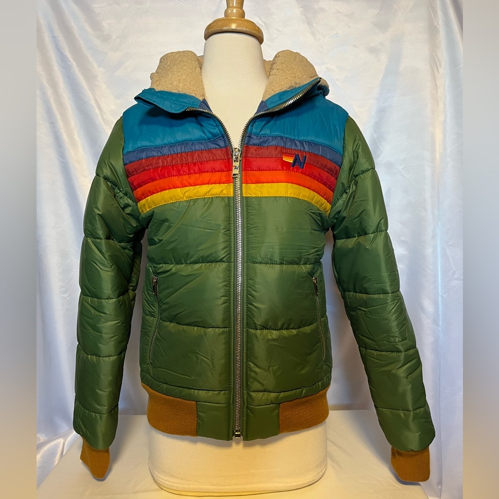 Aviator Nation Trekker Puffer Hoodie